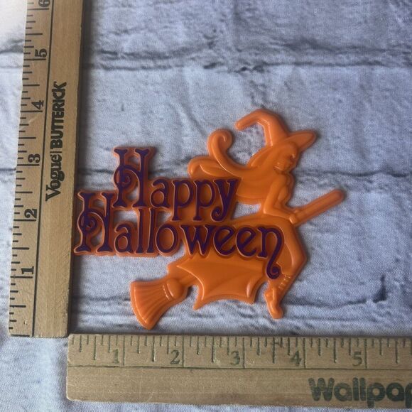 2008 Decorate‎ Cat Cupcake Toppers & Happy Halloween Witch 64 Pcs - Picture 6 of 8
